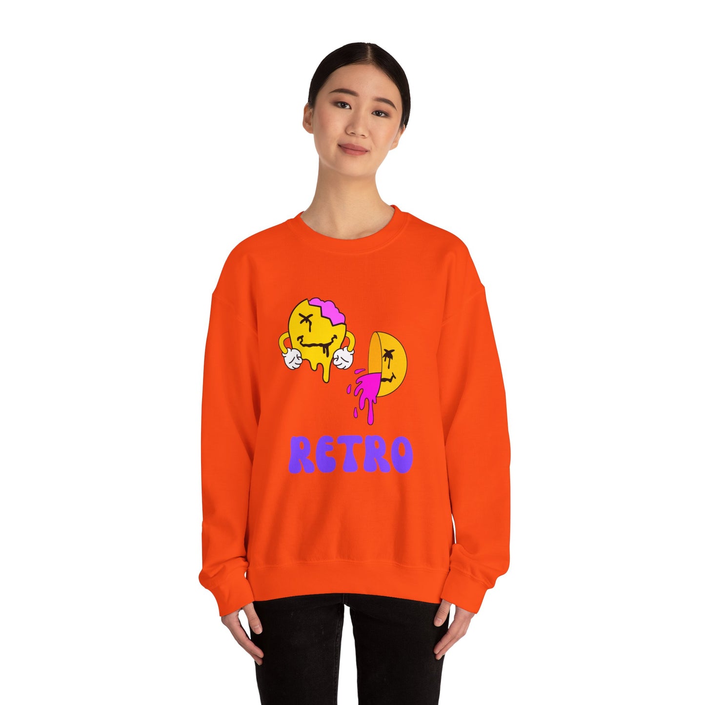 Retro Crewneck Sweatshirt - Vintage Vibes