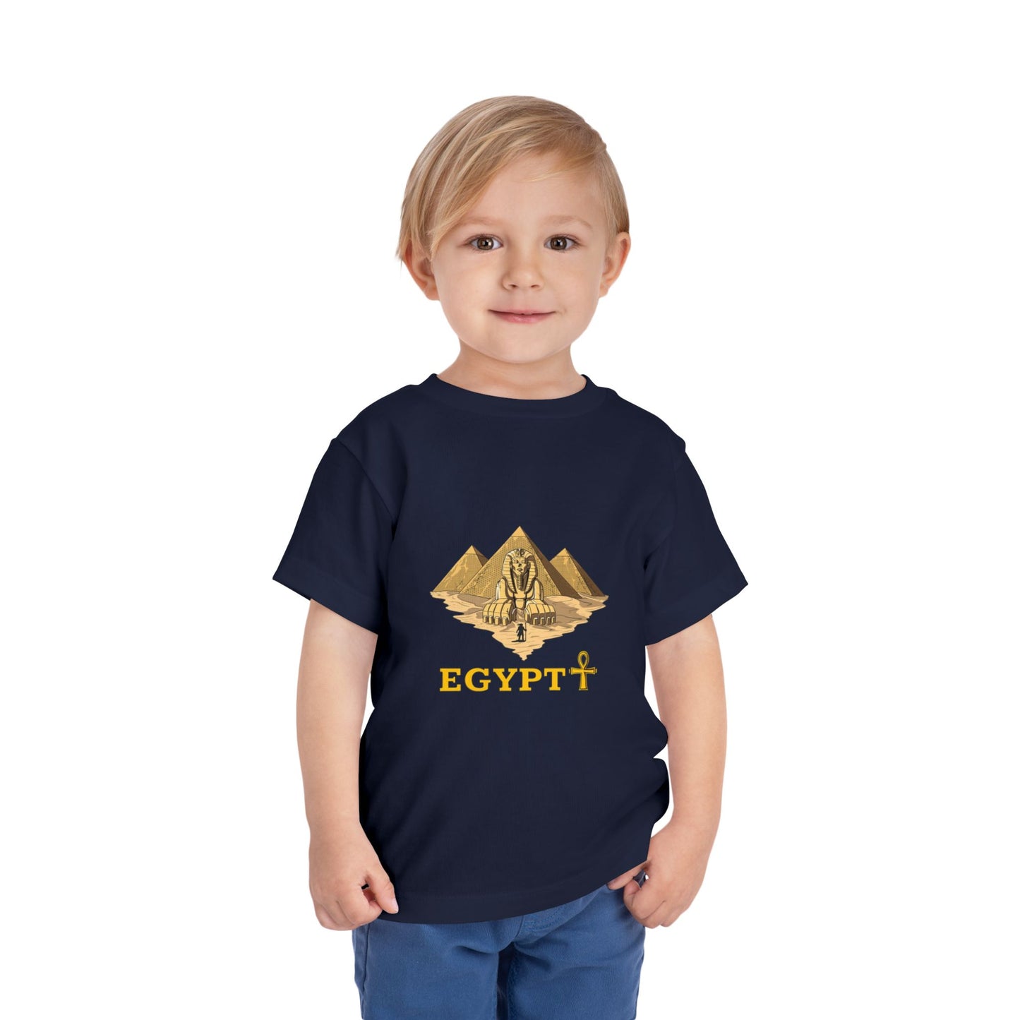 Egyptian Pyramid Toddler Tee, Cute Kids Tee, Animal Kingdom Shirt, Adventure Tee, Gift for Boys and Girls, Fun Summer Outfit