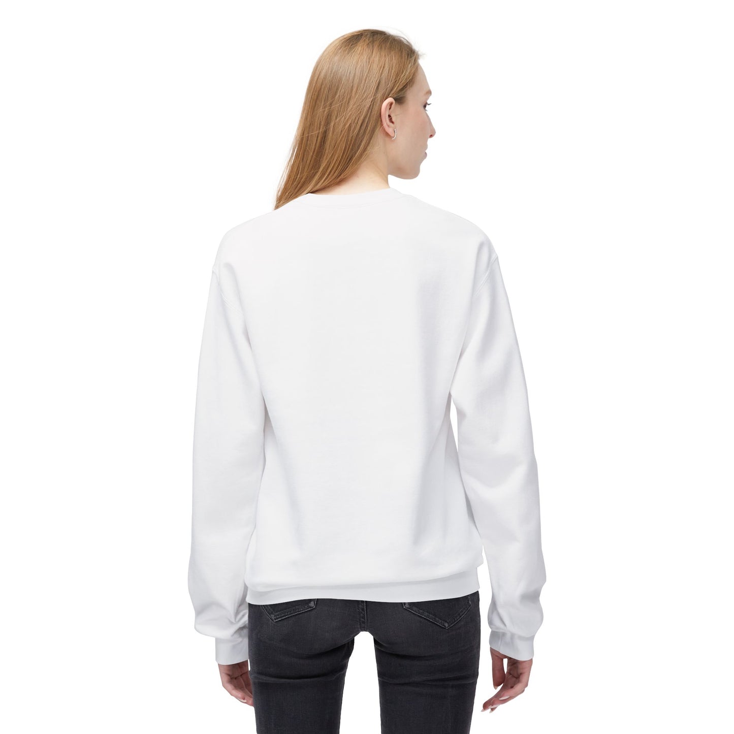 Cosmic Vibes Crewneck Sweatshirt | Unisex Midweight Fleece | Perfect for Stargazers, Gift for Astronomy Lovers, Space Design