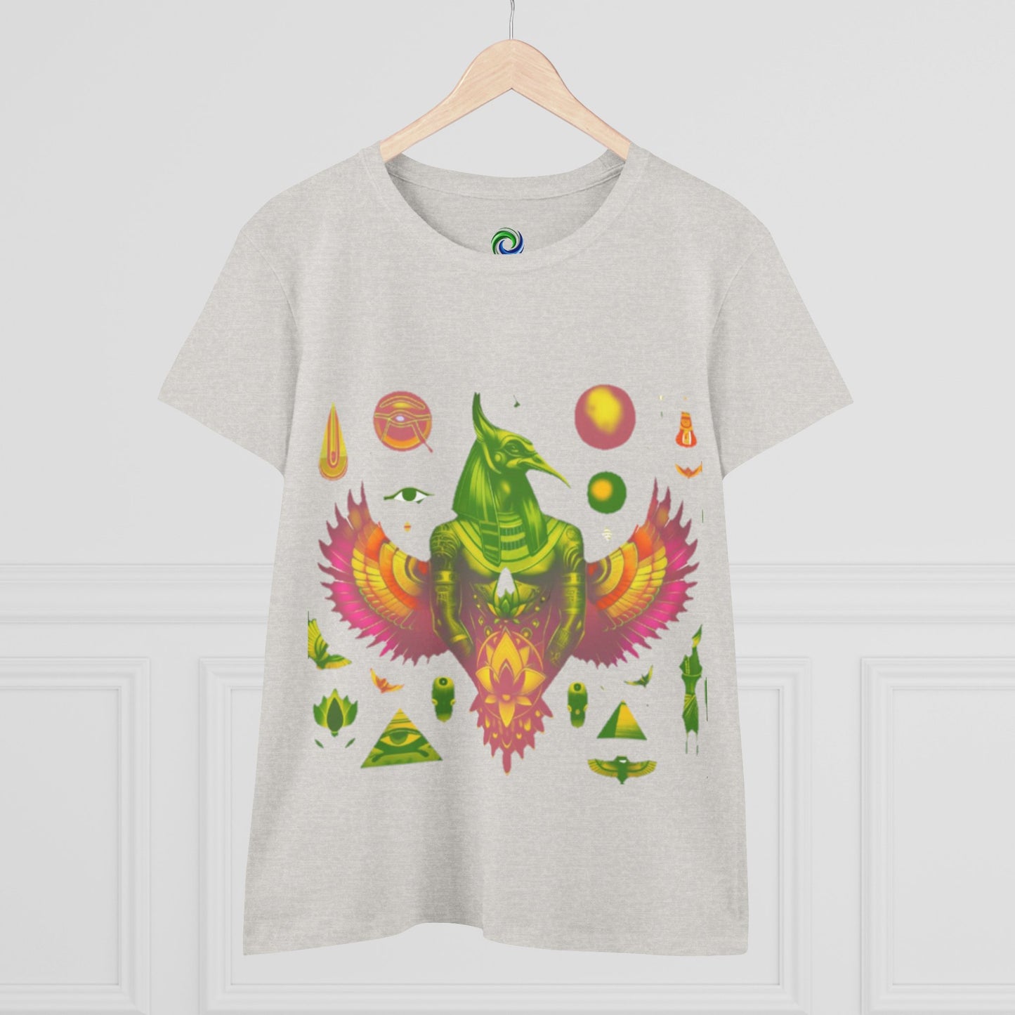Vibrant Graphic Tee for Free Spirits, Boho Style Shirt, Unique Casual Wear, Perfect for Festivals, Summer Outings, Gifts