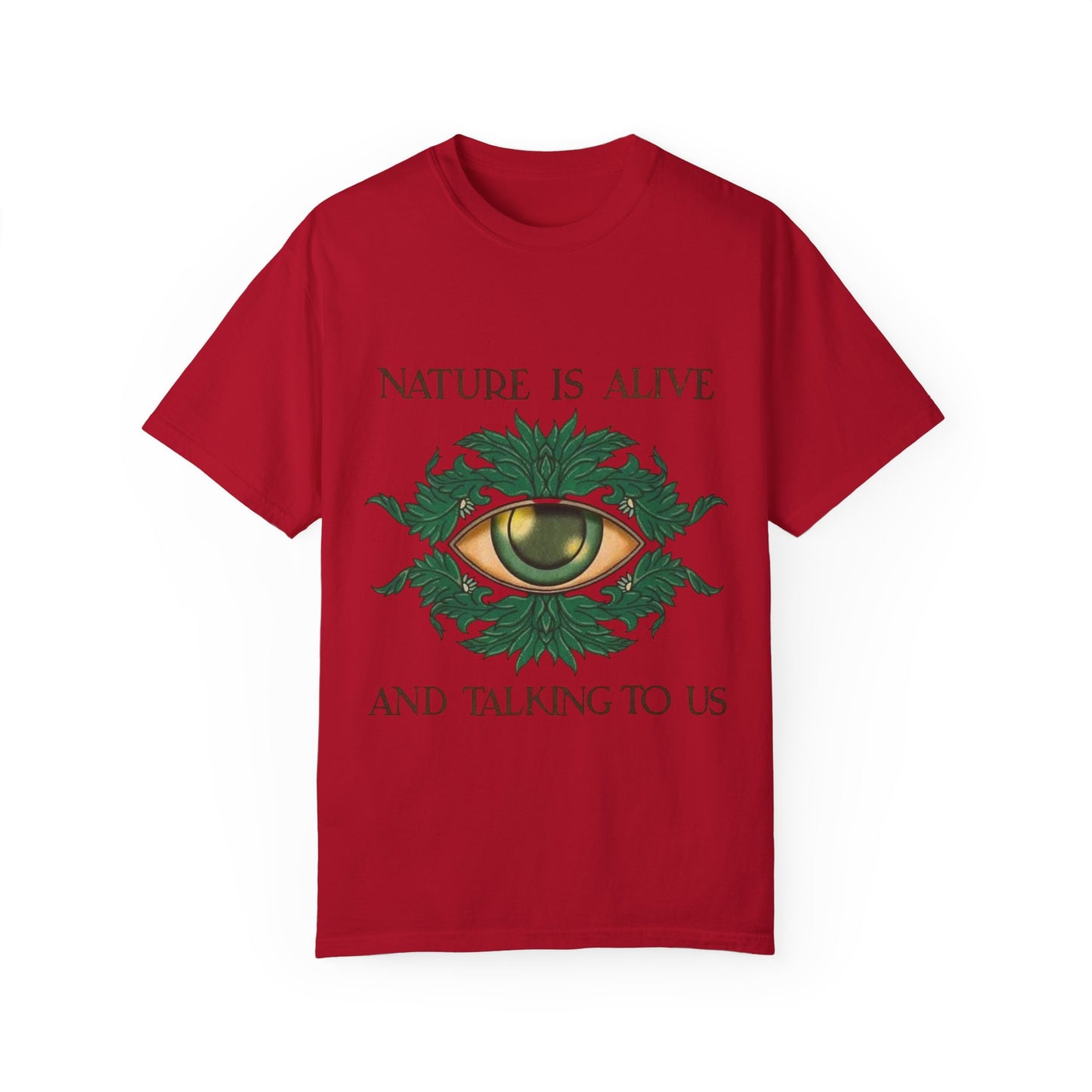 Nature-Inspired Unisex T-Shirt, Eco Friendly Tee, Nature Lover Gift, Casual Wear, Vintage Graphic Tee, Boho Style, Earth Day