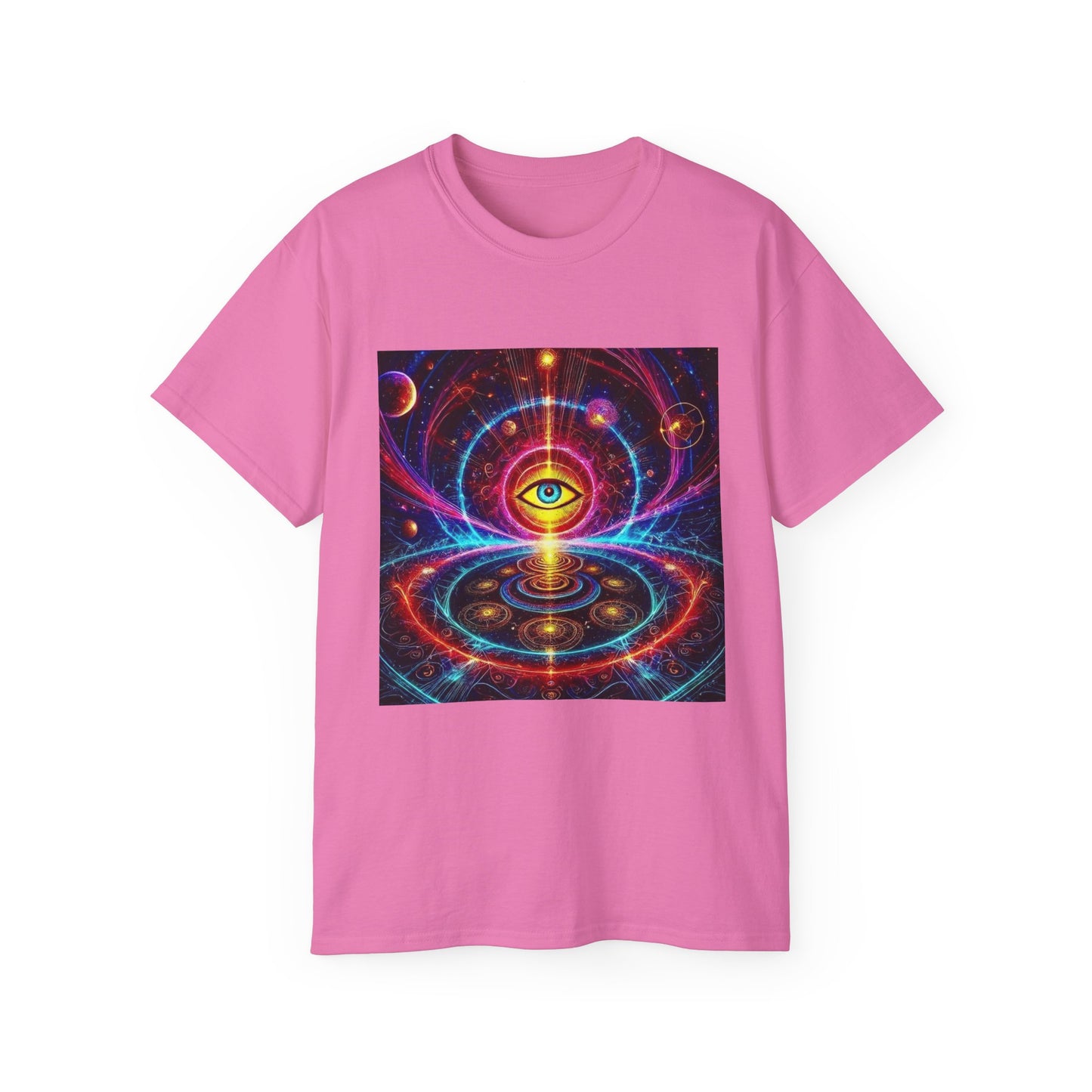 Cosmic Eye T-shirt Unisex Ultra Cotton Tee - Spiritual Graphic Shirt, Psychedelic Fashion, Festival Wear, Art Tee, Gift for Dreamers