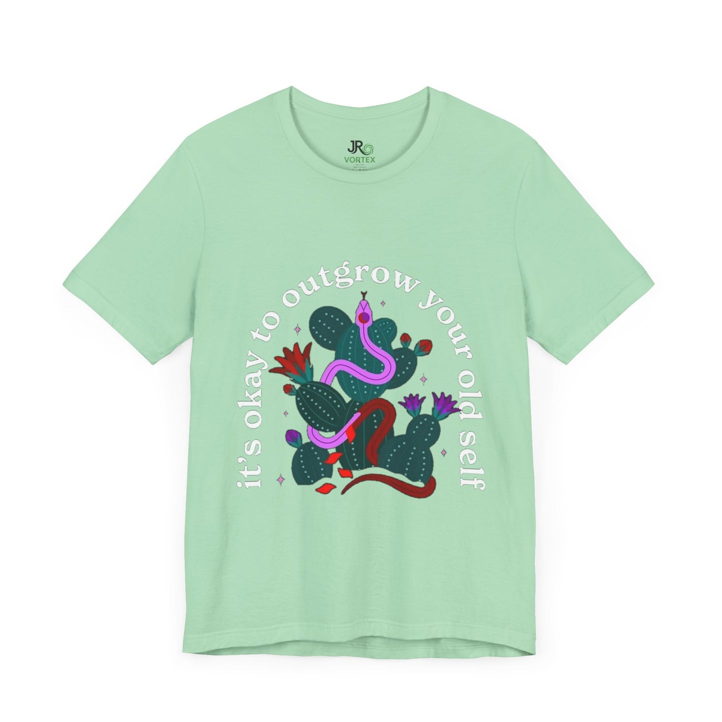 Colorful Inspirational Tee, Casual Wear, Gift for Friends, Motivational T-Shirt, Summer Apparel