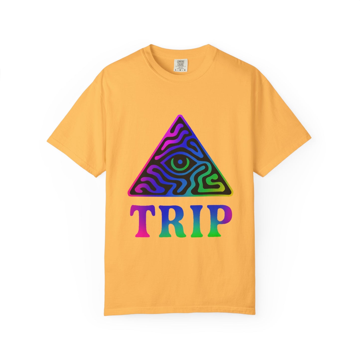 Psychedelic Trip T-Shirt, Unisex Graphic Tee, Retro Vibe Shirt, Festival Wear, Gift for Creative Souls