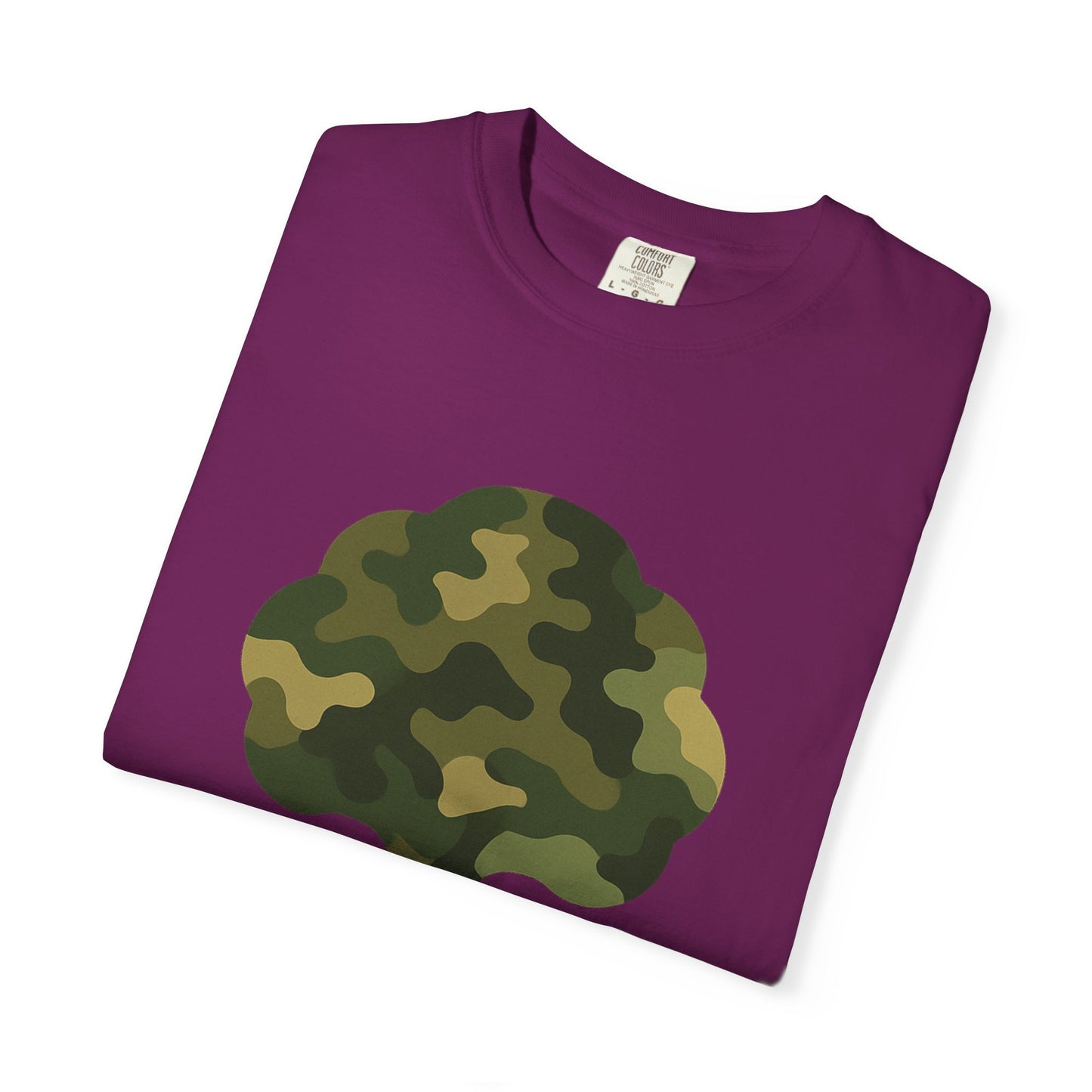 Camo Tree Trip T-Shirt - π Unisex Casual Tee, Nature Lover Gift, Adventure Wear, Outdoor Enthusiast, Travel Apparel