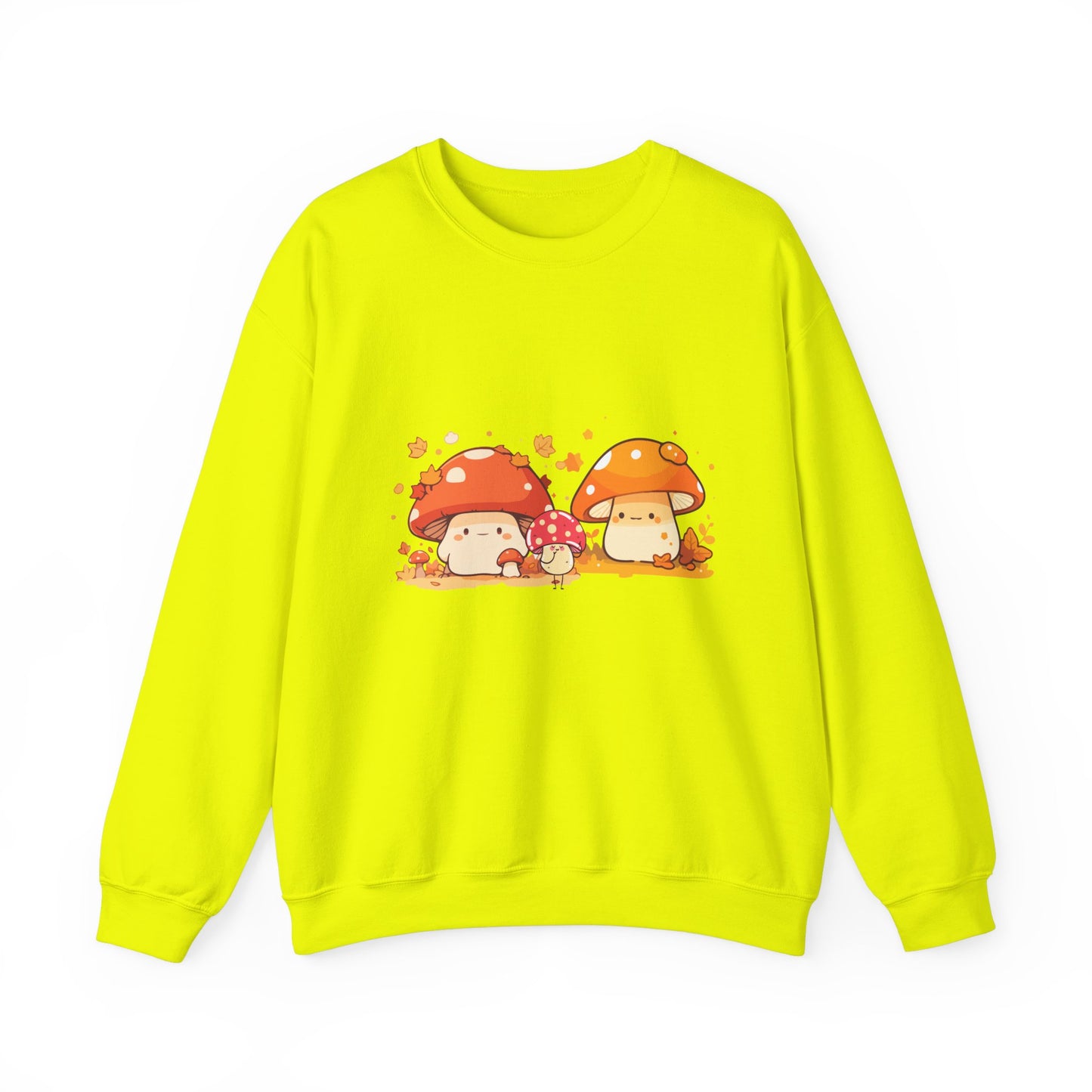 Crewneck Sweatshirt - Mushrooms of Friends Design