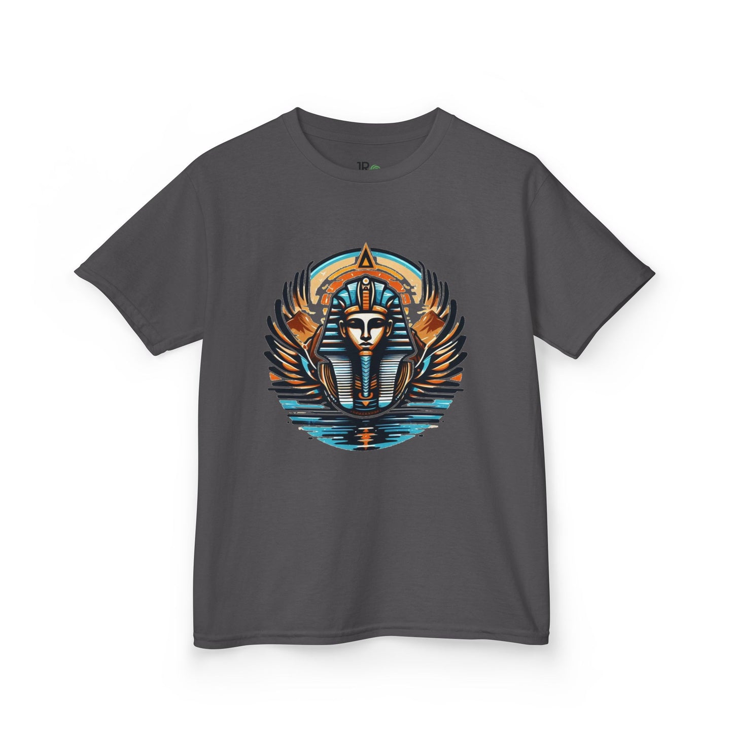 Pharaohs & Wings Tee - Kids Heavy Cotton™ Tee, Fun Egyptian Style Tee, Unique Kids Shirt, Birthday Gift, Adventure Tee