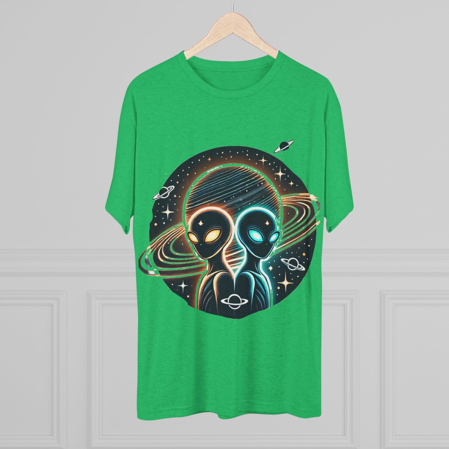 Cosmic Alien Crew Tee - Perfect for Space Lovers, Sci-Fi Fans, Unique Gift for Birthdays, Casual Wear, Everyday Comfort