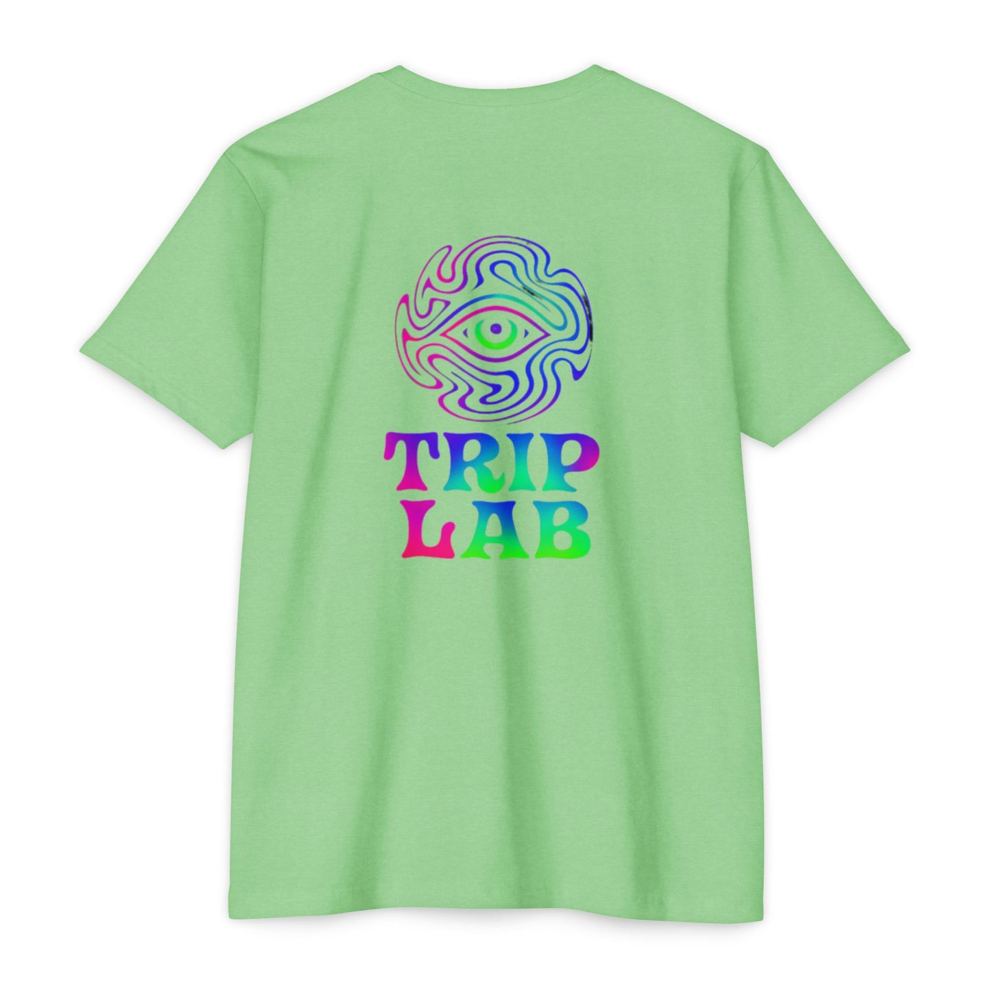 🫵Colorful Trip Lab Unisex👍 T-Shirt, Psychedelic Tee, Casual Wear, Music Festival Top, Gift for Adventure Lovers
