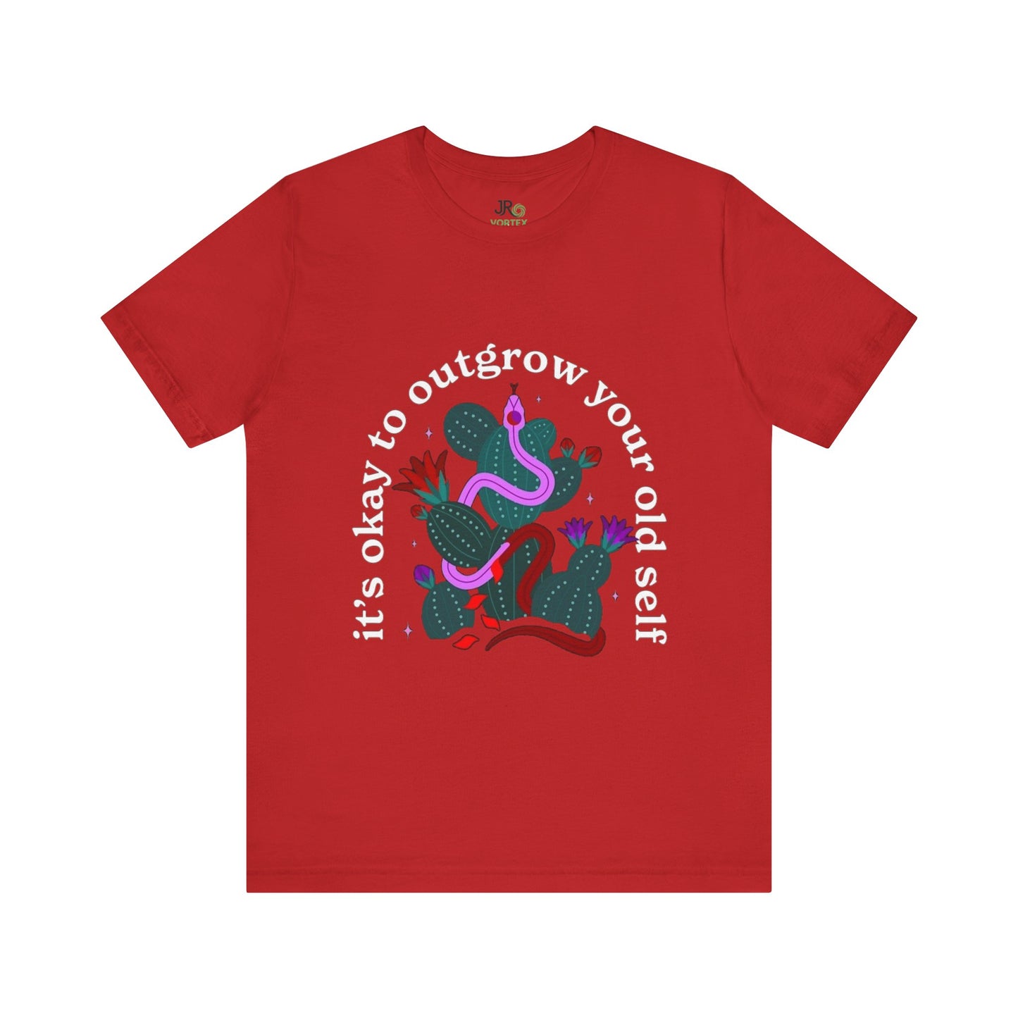 Colorful Inspirational Tee, Casual Wear, Gift for Friends, Motivational T-Shirt, Summer Apparel