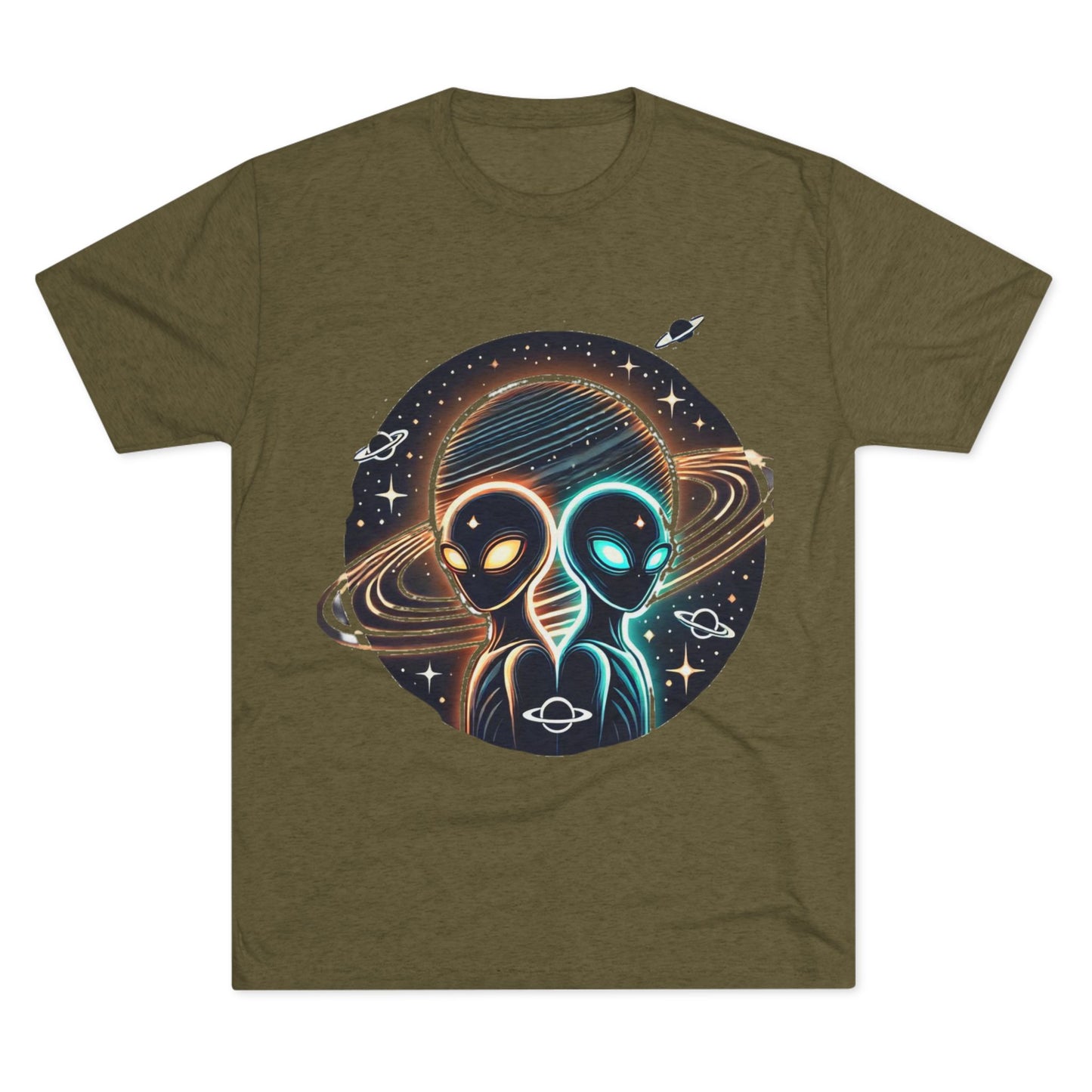 Cosmic Alien Crew Tee - Perfect for Space Lovers, Sci-Fi Fans, Unique Gift for Birthdays, Casual Wear, Everyday Comfort