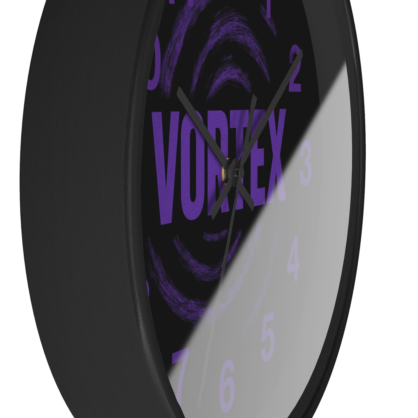 Vortex Wall Clock – Modern Home Decor, Unique Gift for Students, Office, Bedroom, Halloween Decor, Abstract Art