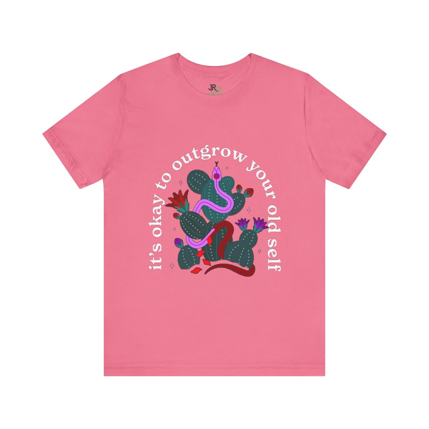 Colorful Inspirational Tee, Casual Wear, Gift for Friends, Motivational T-Shirt, Summer Apparel