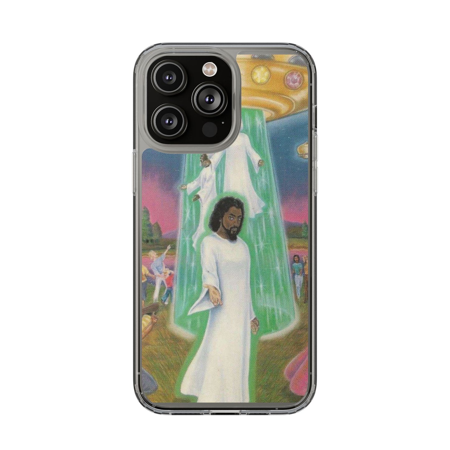 Cosmic Art Phone Case - Vibrant Spiritual Design, Bohemian Phone Cover, Unique Gift for Him/Her, Festival Accessory, Home Decor