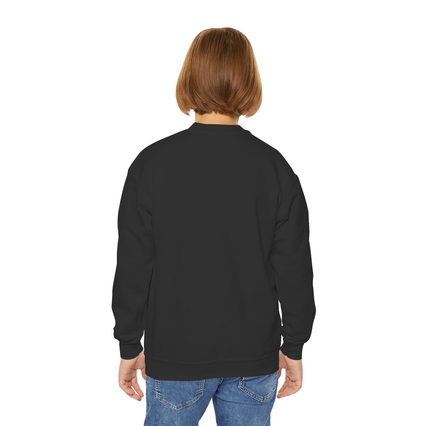 Golden Dog Youth Crewneck Sweatshirt, Animal Lover Gift, Cozy Youth Apparel, Pet Memorial, Dog-Themed Sweatshirt, Fun Everyday Wear