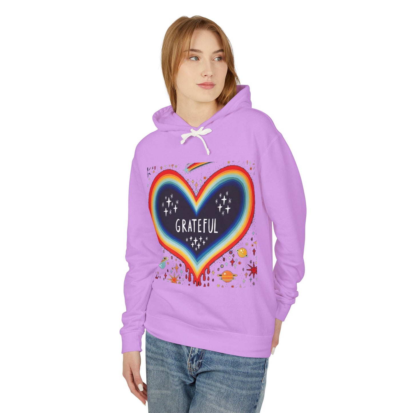 Unisex Lightweight Hooded Sweatshirt