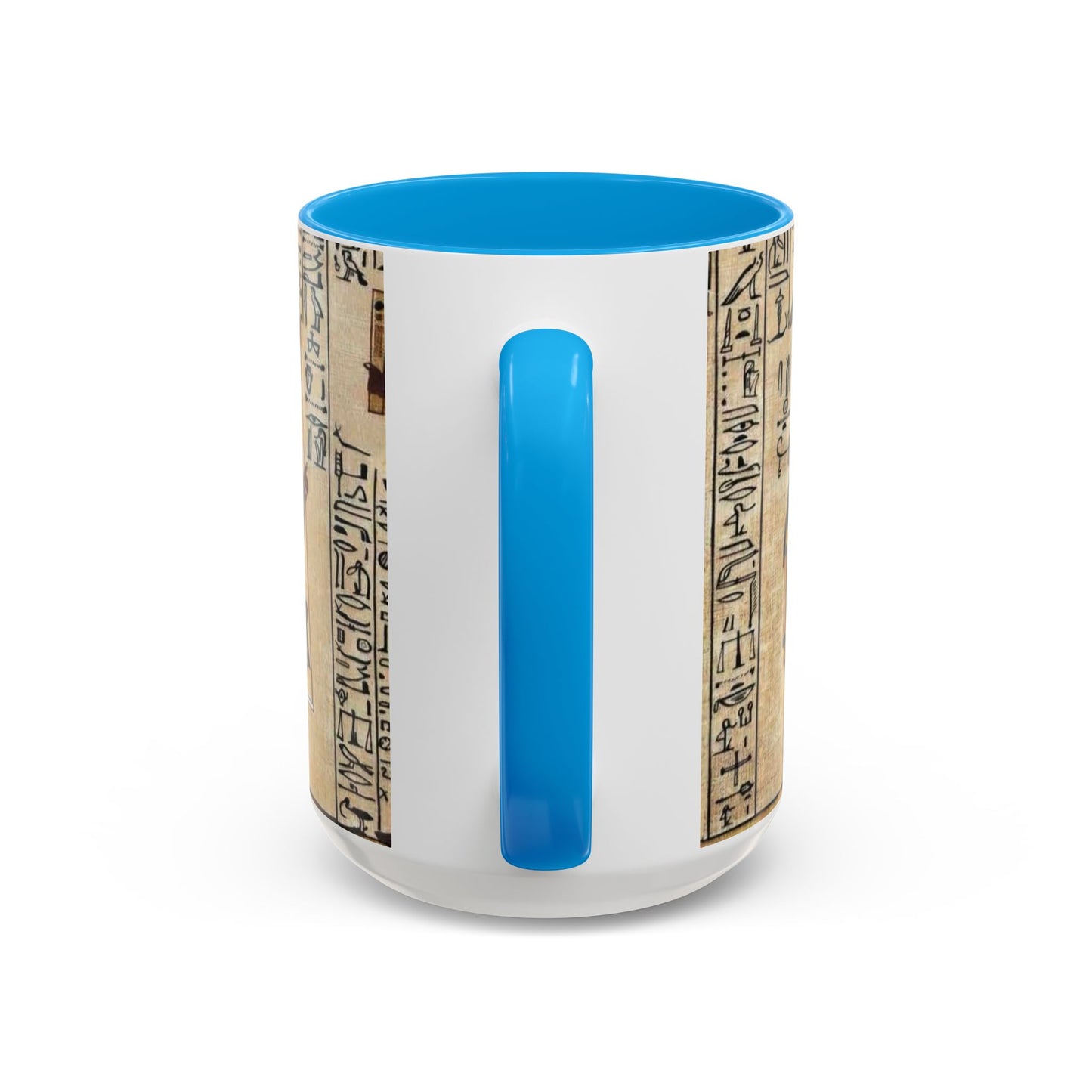 Ancient Egyptian Themed Coffee Mug - Colorful 11oz & 15oz | Unique Art Gift for History Lovers