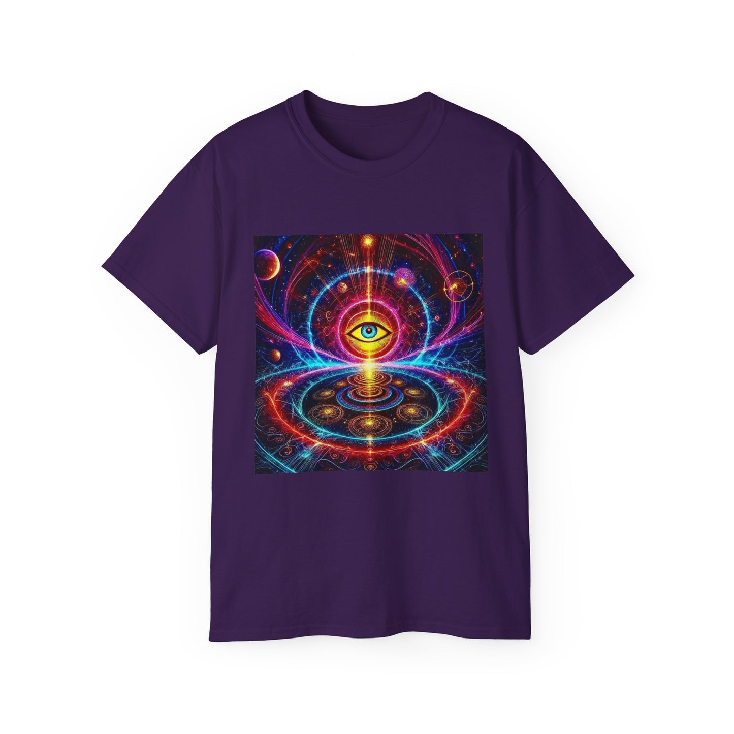 Cosmic Eye T-shirt Unisex Ultra Cotton Tee - Spiritual Graphic Shirt, Psychedelic Fashion, Festival Wear, Art Tee, Gift for Dreamers