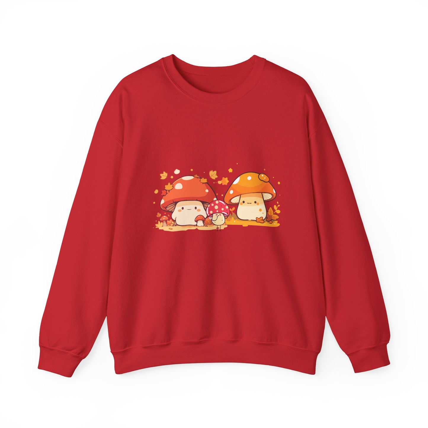 Crewneck Sweatshirt - Mushrooms of Friends Design