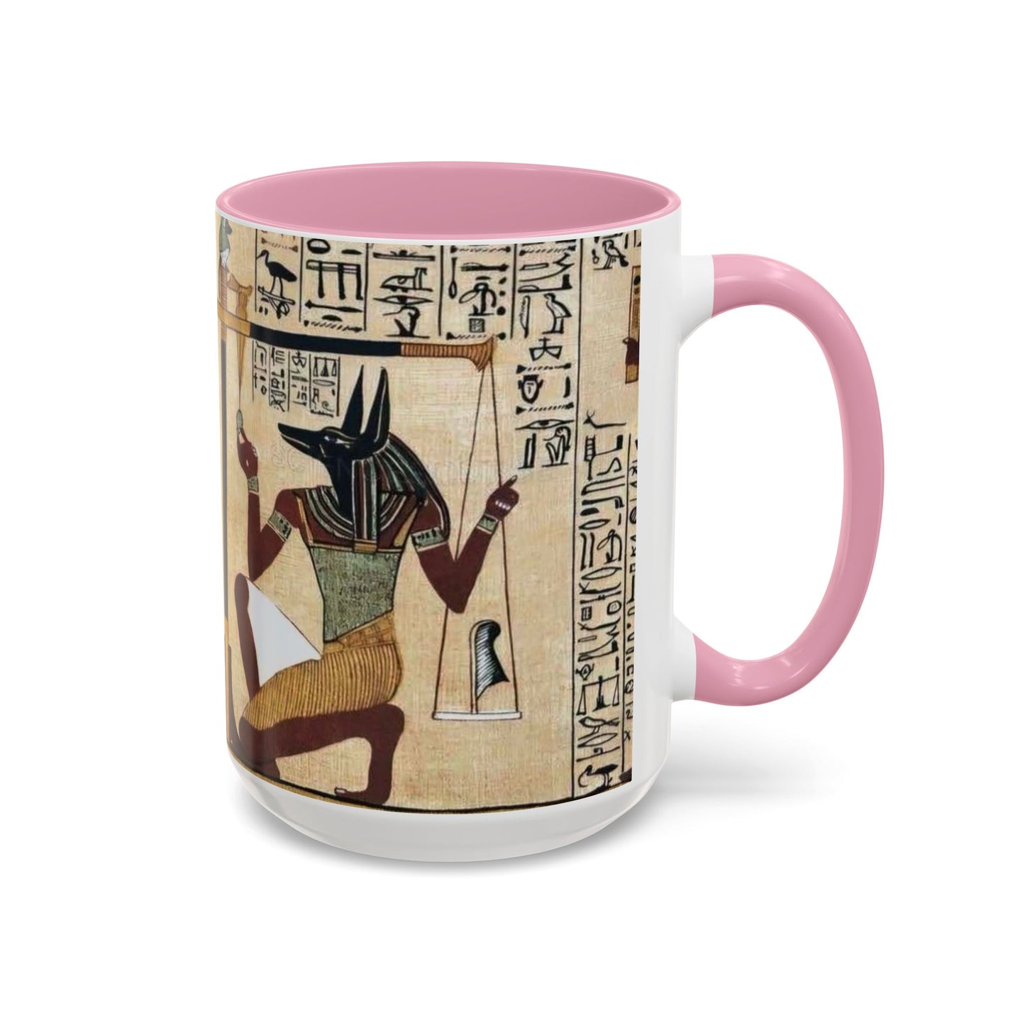 Ancient Egyptian Themed Coffee Mug - Colorful 11oz & 15oz | Unique Art Gift for History Lovers