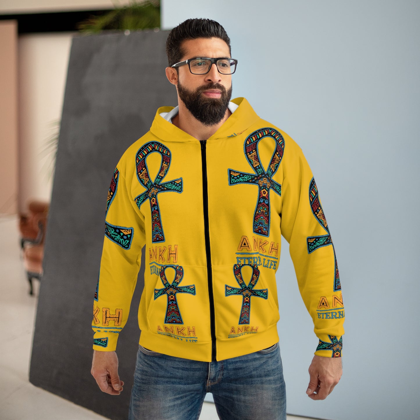 Unisex Zip Hoodie (AOP)