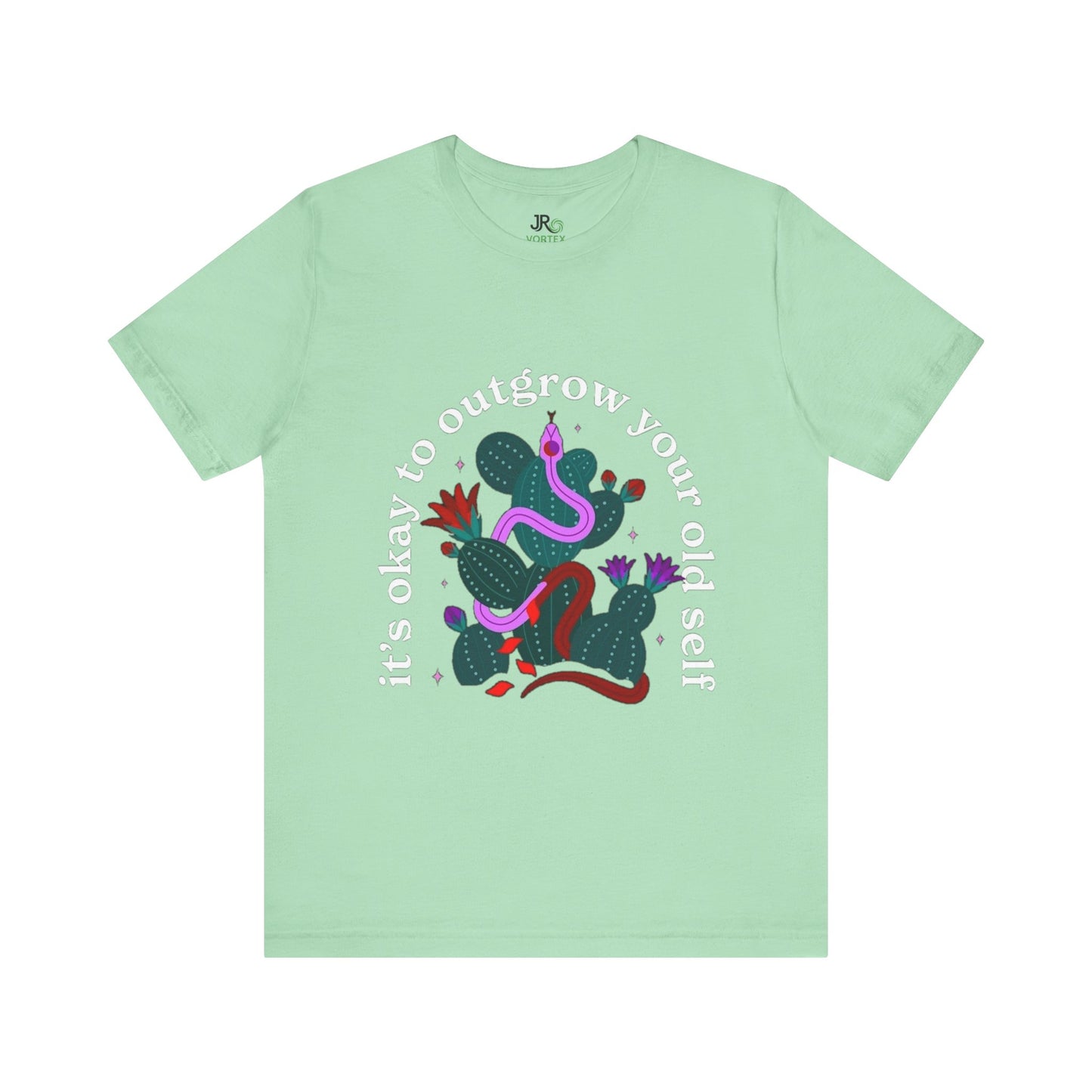 Colorful Inspirational Tee, Casual Wear, Gift for Friends, Motivational T-Shirt, Summer Apparel