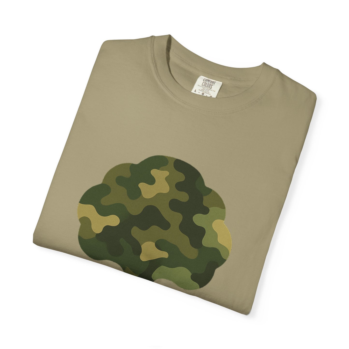 Camo Tree Trip T-Shirt - π Unisex Casual Tee, Nature Lover Gift, Adventure Wear, Outdoor Enthusiast, Travel Apparel