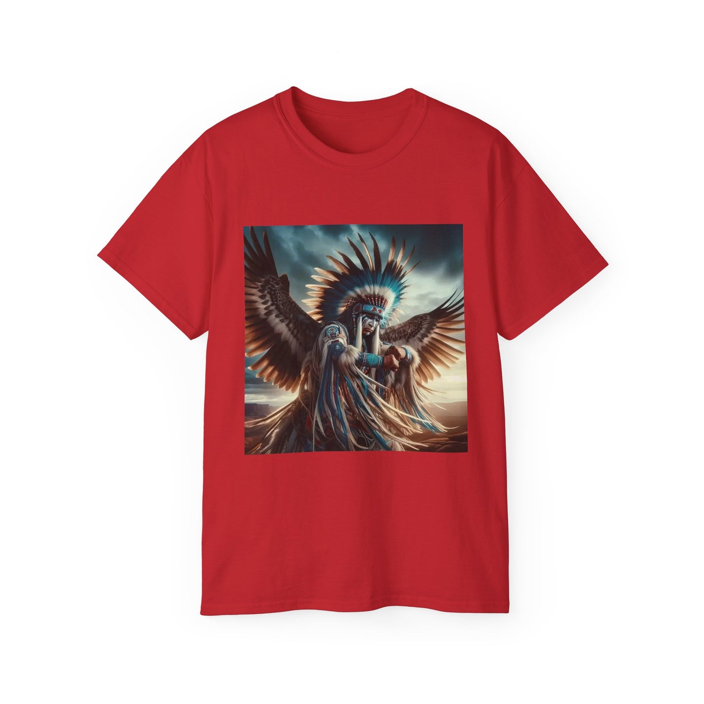 Fantasy Art Unisex Ultra Cotton Tee - Ethereal Angel Design