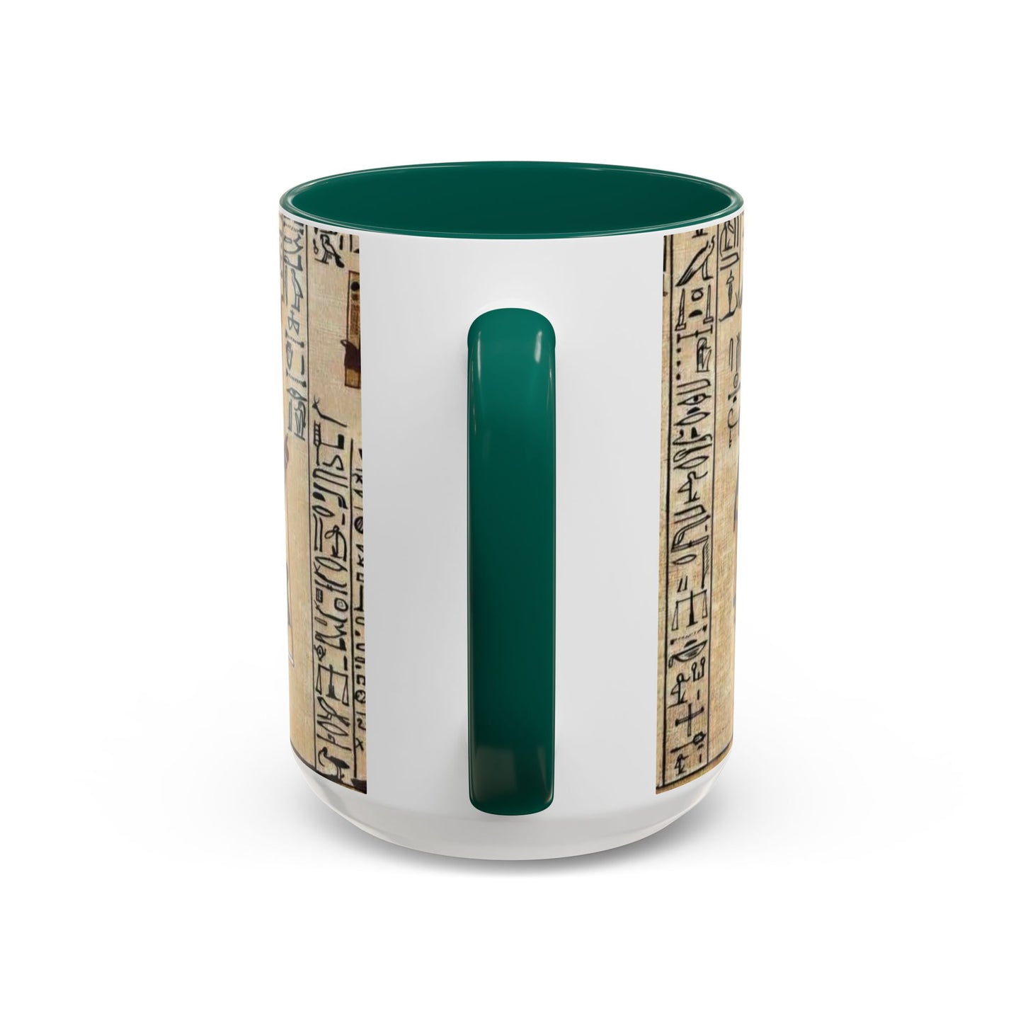 Ancient Egyptian Themed Coffee Mug - Colorful 11oz & 15oz | Unique Art Gift for History Lovers