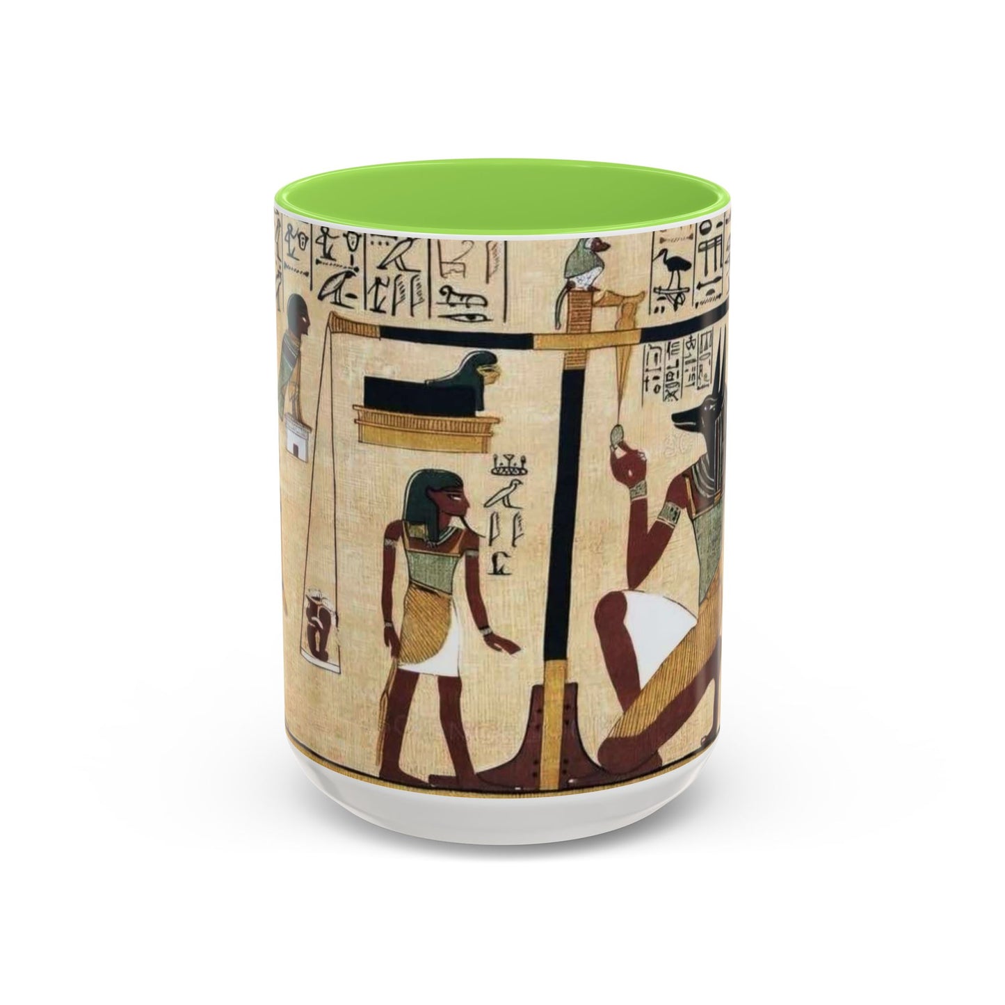 Ancient Egyptian Themed Coffee Mug - Colorful 11oz & 15oz | Unique Art Gift for History Lovers