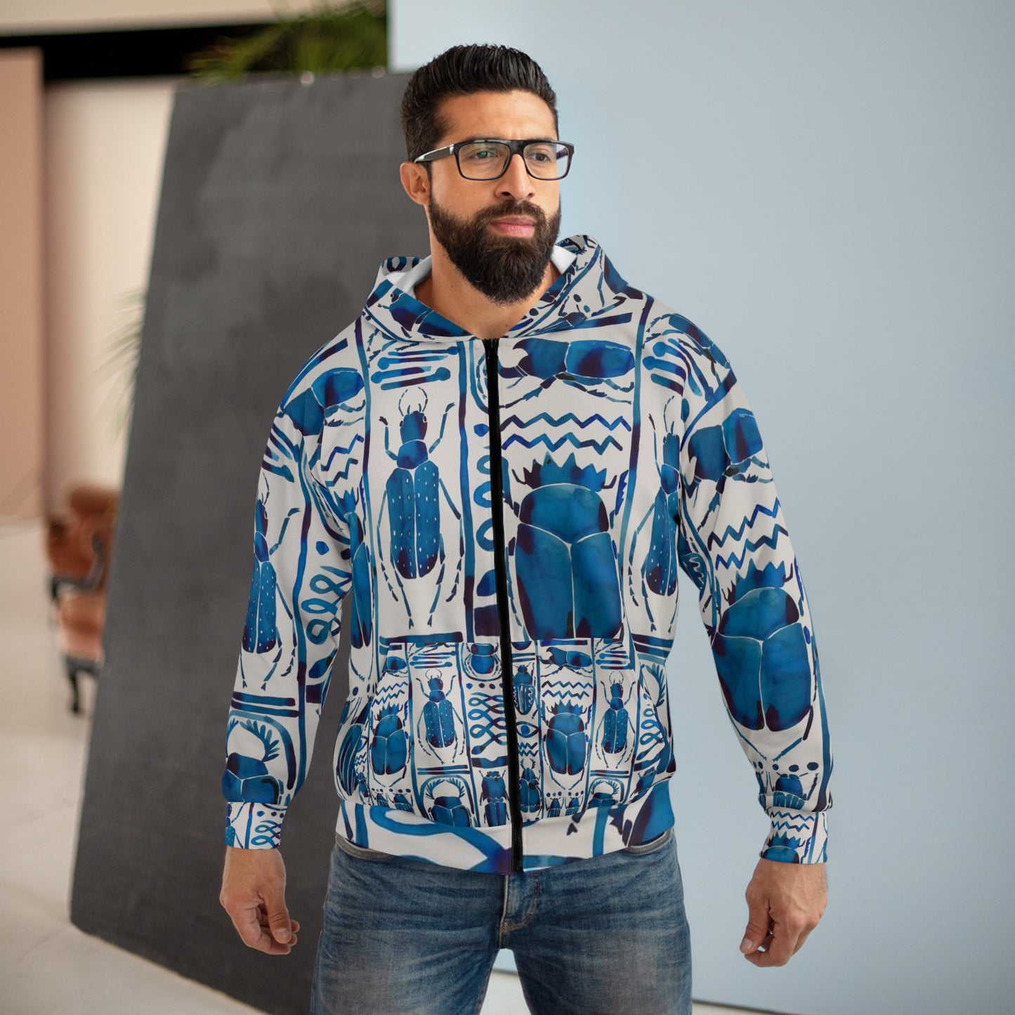Unisex Zip Hoodie (AOP)