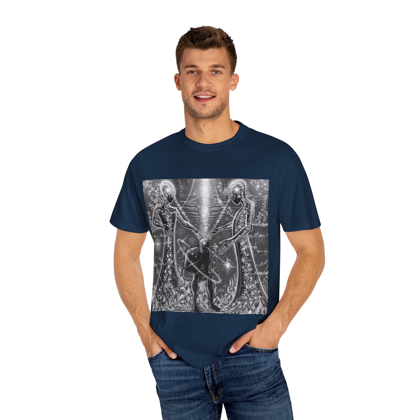 Unisex Garment-Dyed T-shirt👍