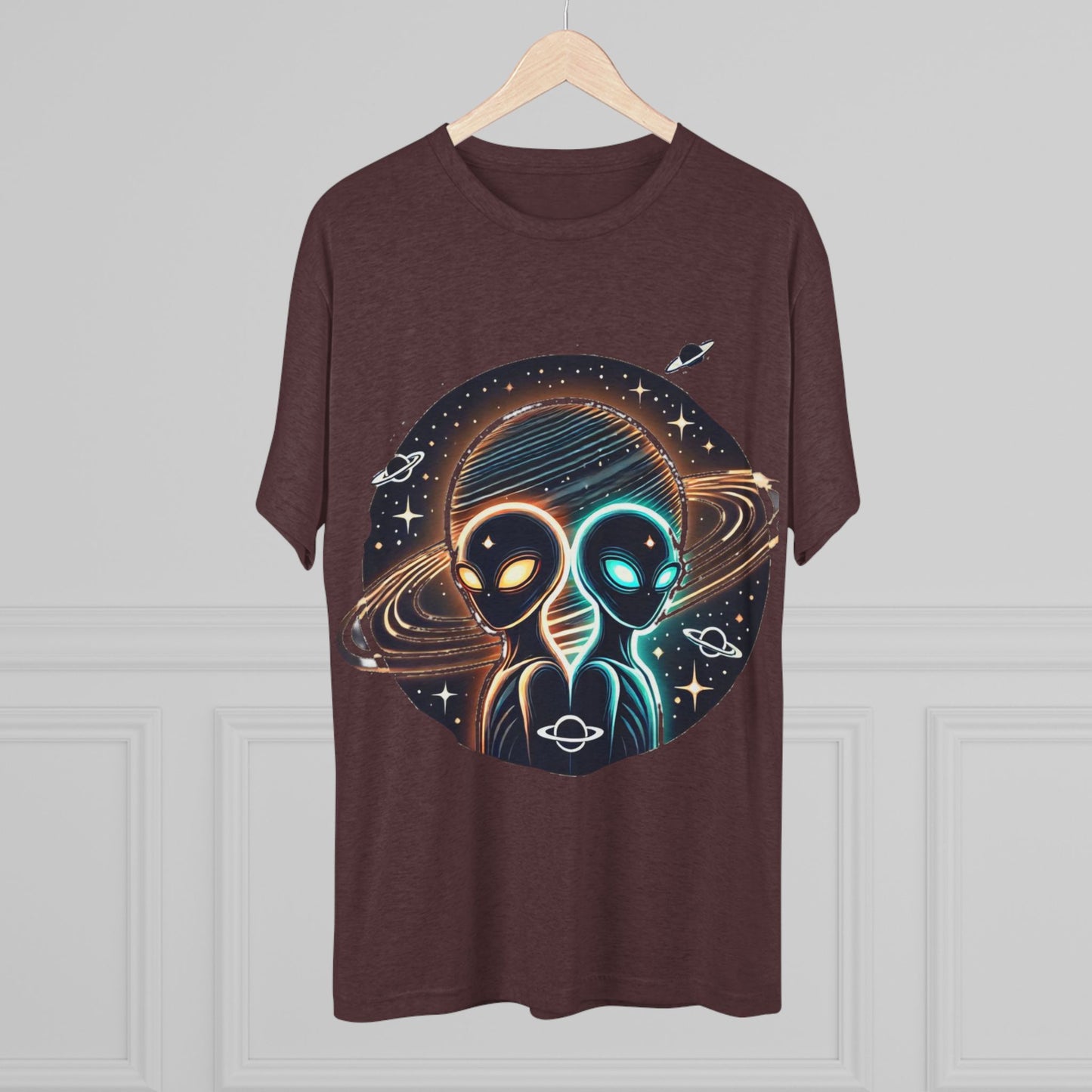 Cosmic Alien Crew Tee - Perfect for Space Lovers, Sci-Fi Fans, Unique Gift for Birthdays, Casual Wear, Everyday Comfort