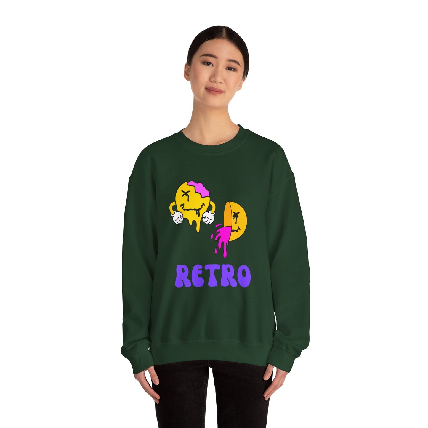 Retro Crewneck Sweatshirt - Vintage Vibes