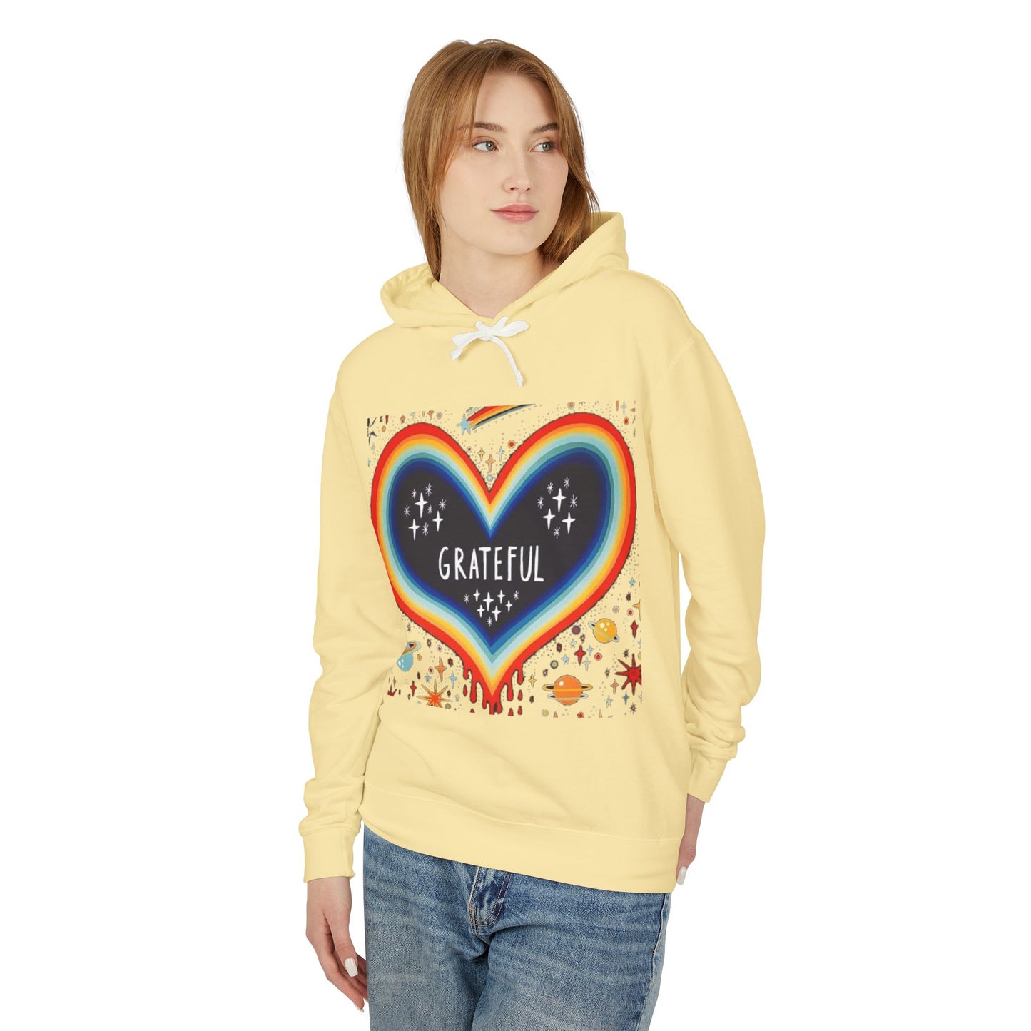 Unisex Lightweight Hooded Sweatshirt