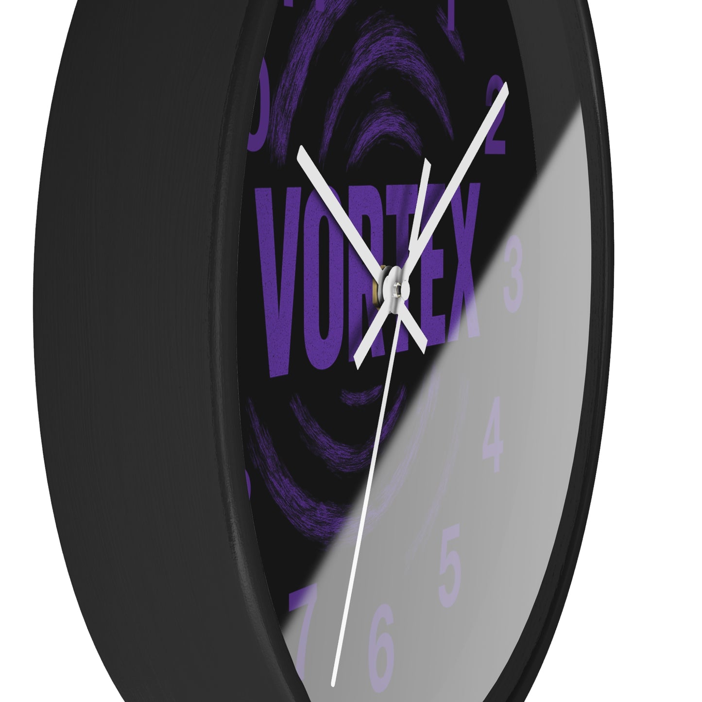 Vortex Wall Clock – Modern Home Decor, Unique Gift for Students, Office, Bedroom, Halloween Decor, Abstract Art
