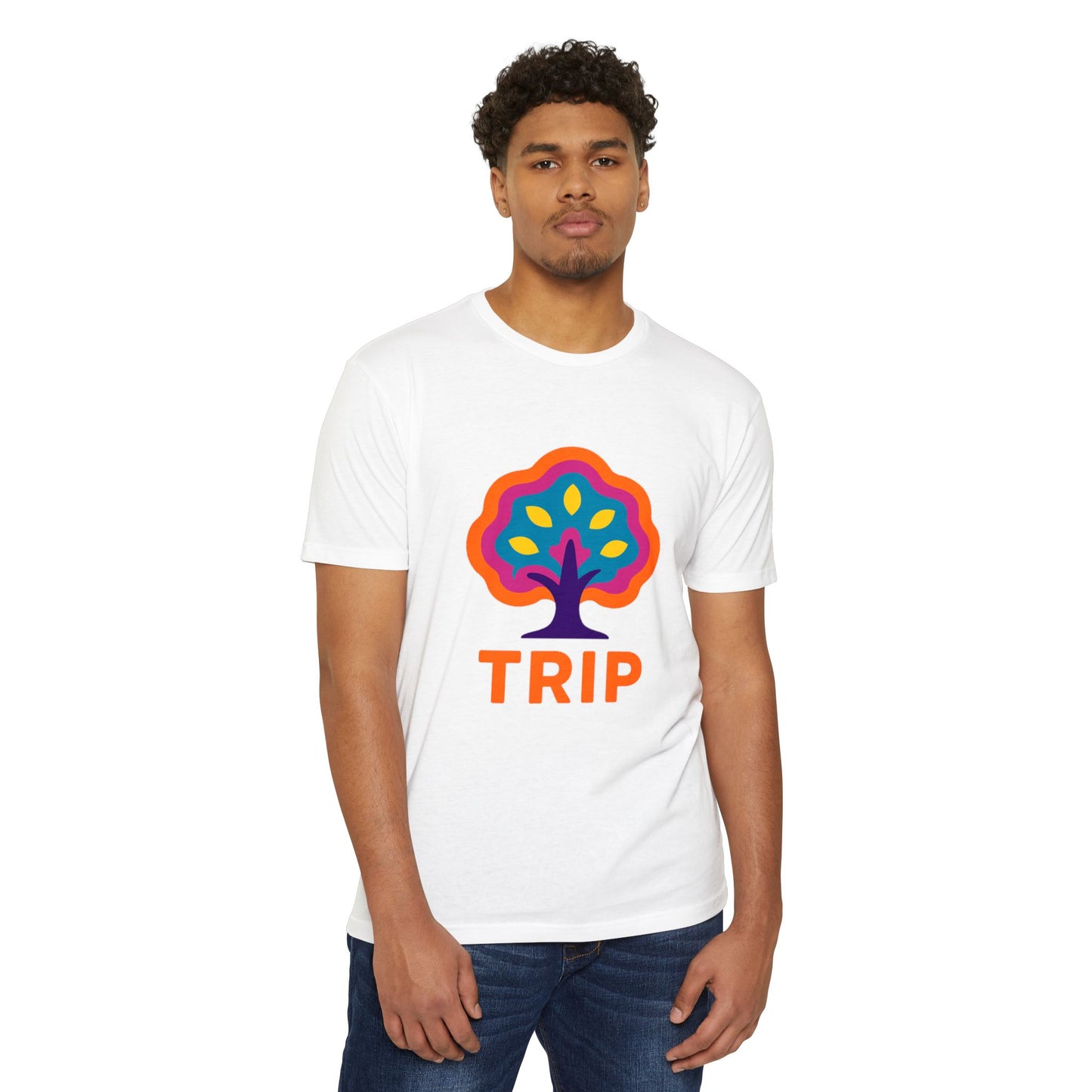 🫵Colorful Trip Lab Unisex👍 T-Shirt, Psychedelic Tee, Casual Wear, Music Festival Top, Gift for Adventure Lovers
