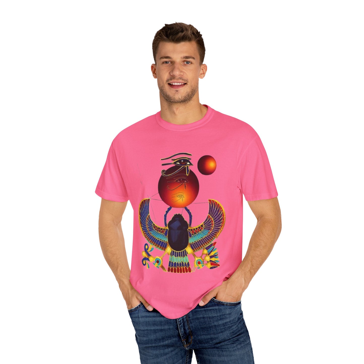 Vintage Egyptian Art T-shirt, Unisex Gift for History Lovers, Graphic Tee for Festivals, Artistic Apparel, Unique Gift Idea