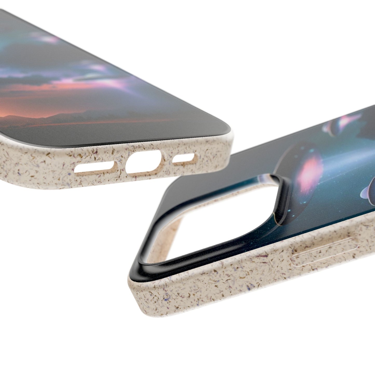 Biodegradable UFO Phone Case - Eco-Friendly and Stylish Design