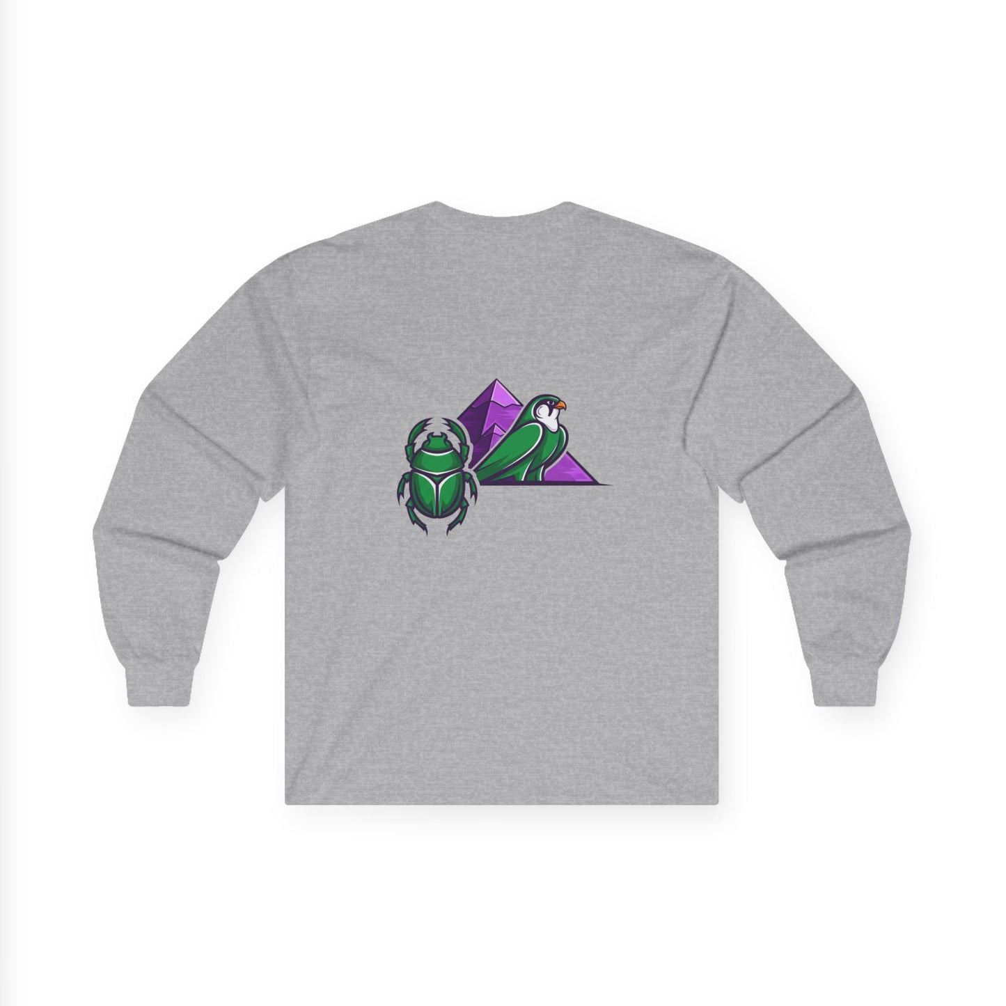 Unisex Long Sleeve Graphic Tee - Retro Vibes, Comfortable Casual Wear, Perfect for Gift Giving, Festival Wear, Everyday Comfort
