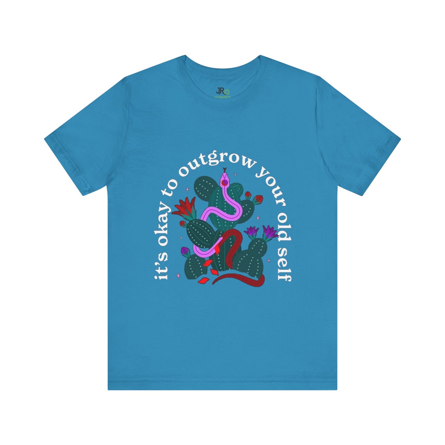 Colorful Inspirational Tee, Casual Wear, Gift for Friends, Motivational T-Shirt, Summer Apparel