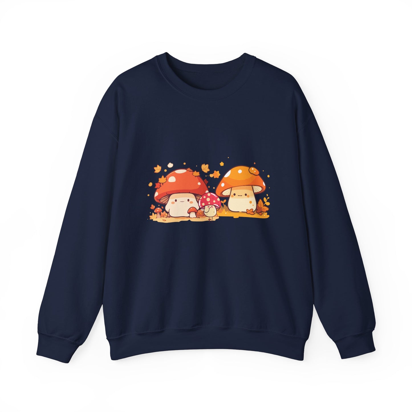 Crewneck Sweatshirt - Mushrooms of Friends Design