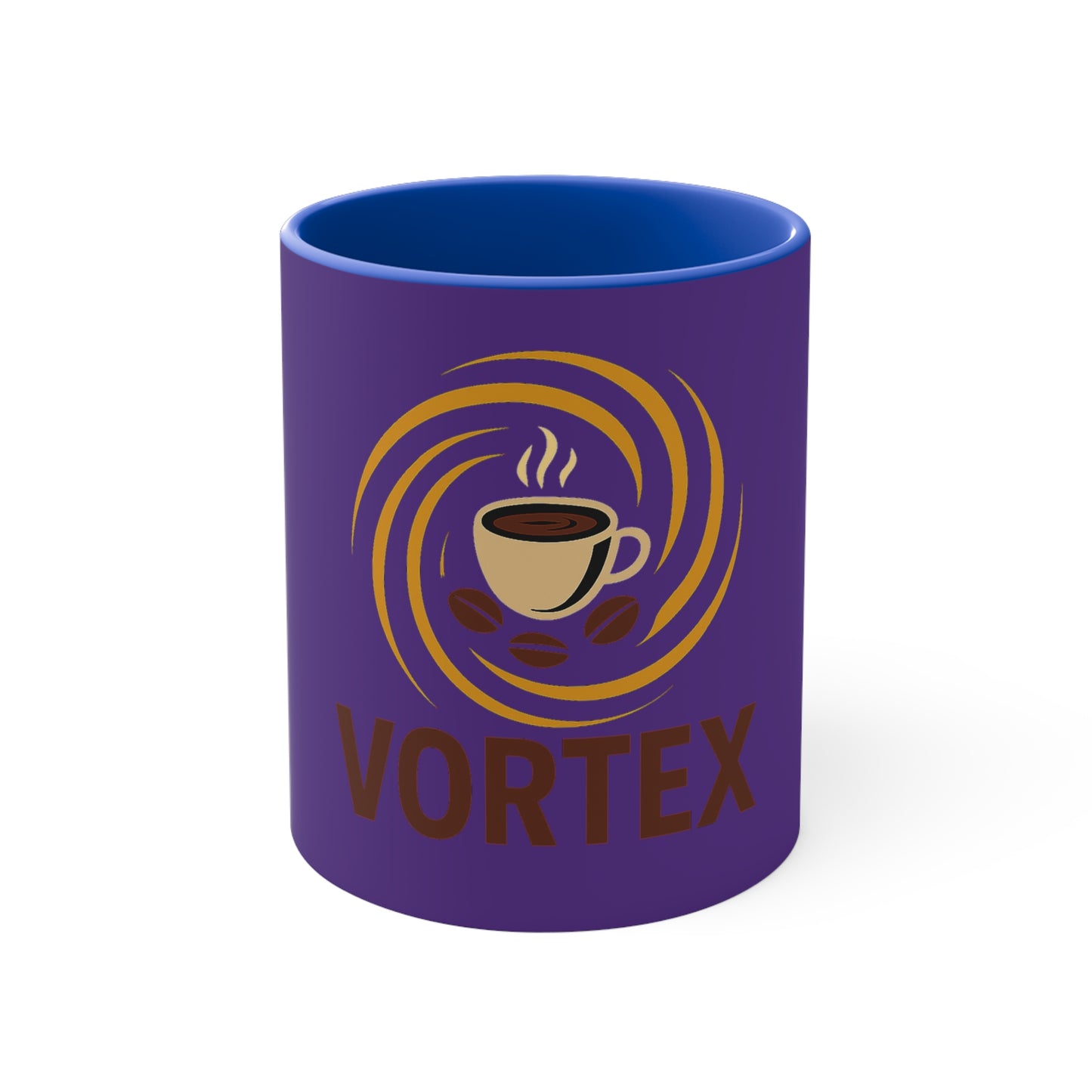 Stylish Coffee Mug with Vortex Design, Cool Mug for Coffee Lovers, Gift for Baristas, Unique Office Mug, Creative Kitchenware