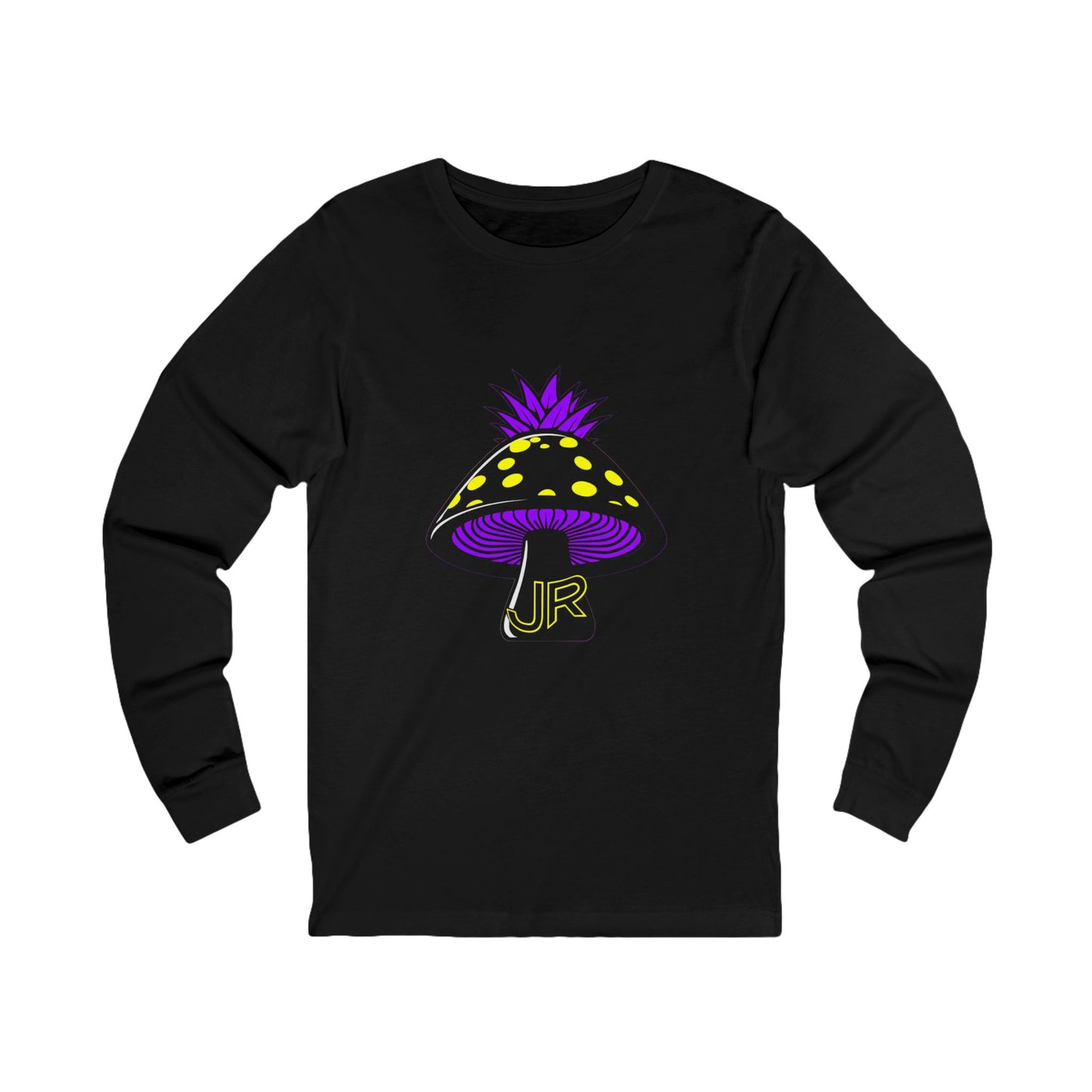 Mushroom Graphic Long Sleeve Tee | Unisex Tee, Casual Wear, Gifts for Nature Lovers, Festival Fashion, Unique Tees