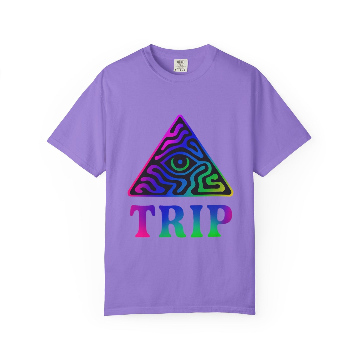 Psychedelic Trip T-Shirt, Unisex Graphic Tee, Retro Vibe Shirt, Festival Wear, Gift for Creative Souls