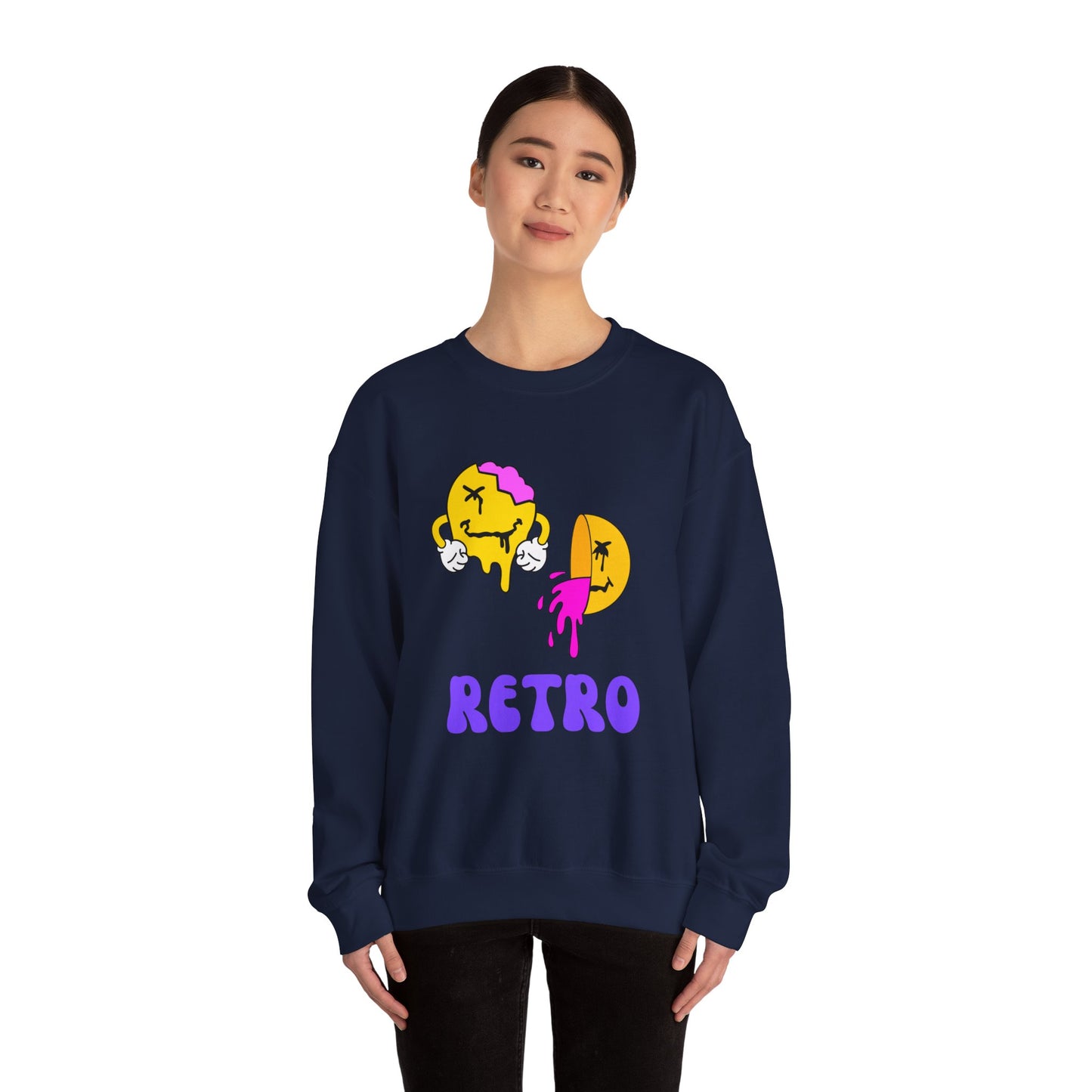 Retro Crewneck Sweatshirt - Vintage Vibes