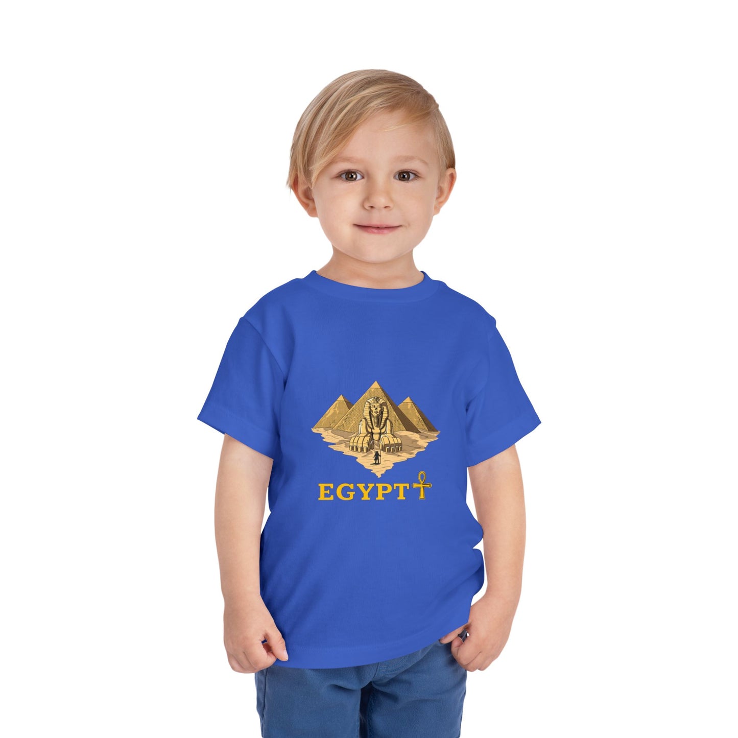 Egyptian Pyramid Toddler Tee, Cute Kids Tee, Animal Kingdom Shirt, Adventure Tee, Gift for Boys and Girls, Fun Summer Outfit