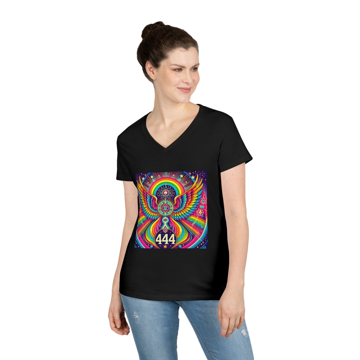 Ladies' V-Neck T-Shirt
