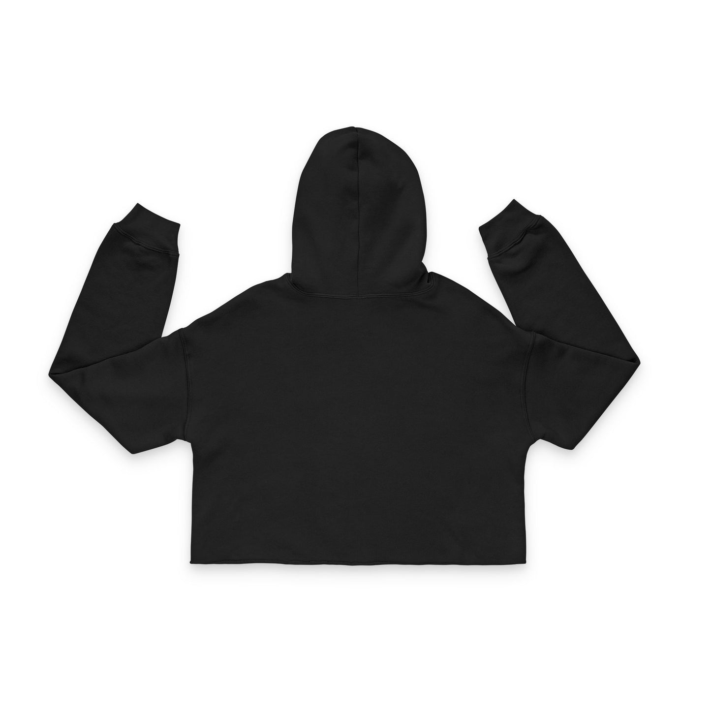 Chic Floral Women's Cropped Hoodie, Stylish Sweatshirt, Trendy Activewear, Perfect Gift for Her, Casual Fashion Statement