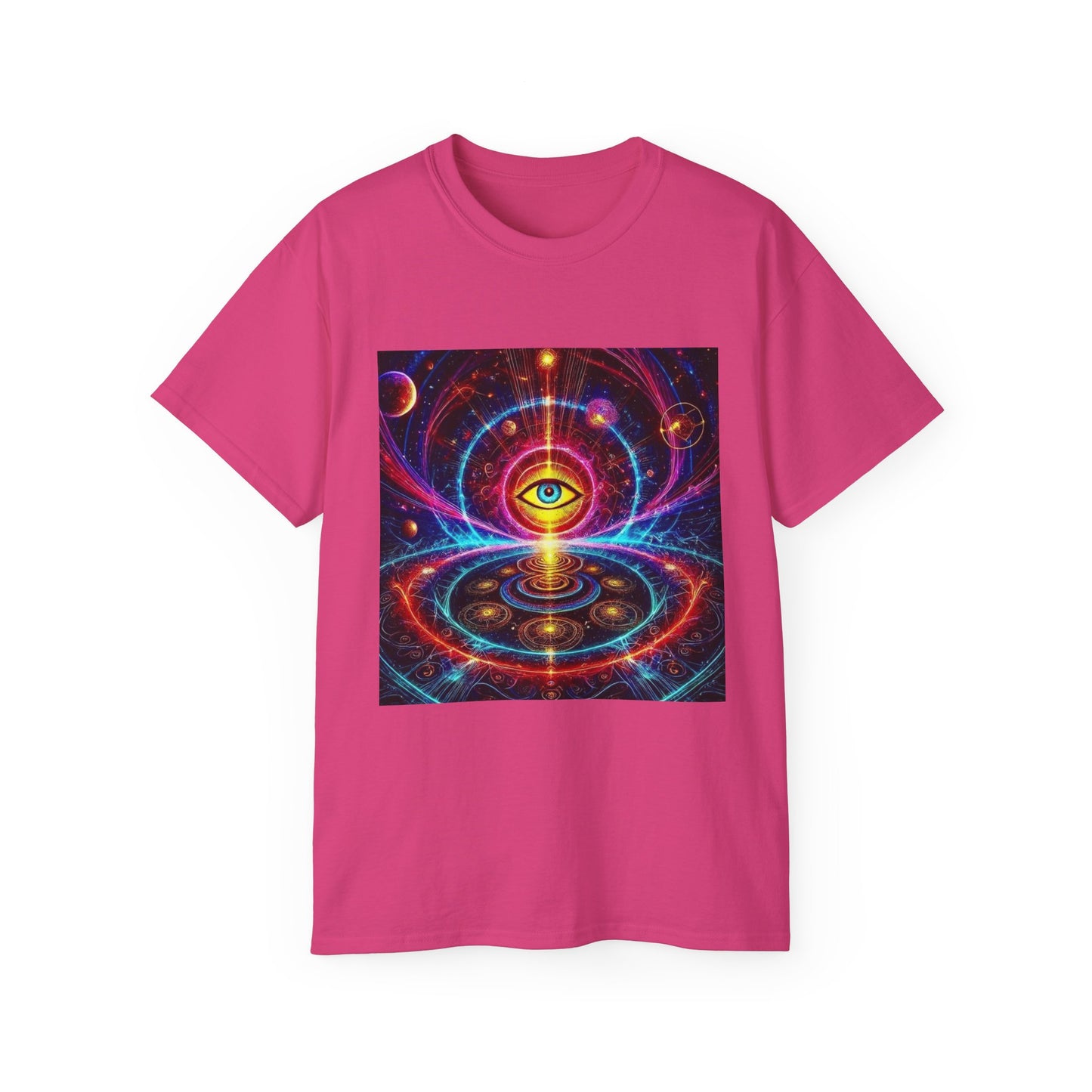 Cosmic Eye T-shirt Unisex Ultra Cotton Tee - Spiritual Graphic Shirt, Psychedelic Fashion, Festival Wear, Art Tee, Gift for Dreamers
